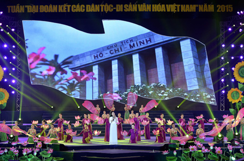 Khai mạc Tuần “Đại đoàn kết các dân tộc - Di sản văn hóa Việt Nam” ảnh 1